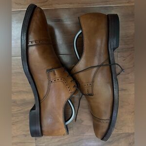 Allen Edmonds Clifton Cap Toe Tan Leather